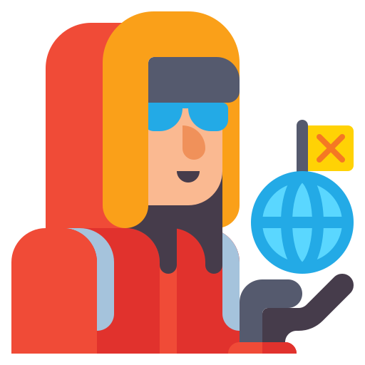 explorador Flaticons Flat Ícone