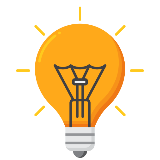 Light bulb Flaticons Flat icon
