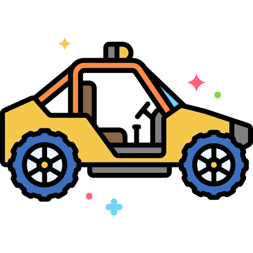 buggy Flaticons Lineal Color Ícone