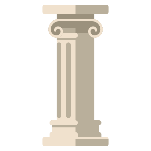 colonne Flaticons Flat icona