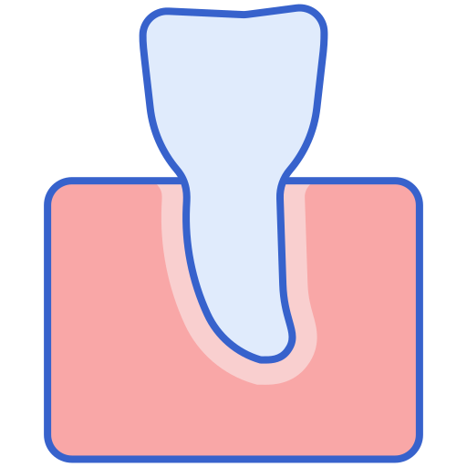 incisivo Flaticons Lineal Color icona