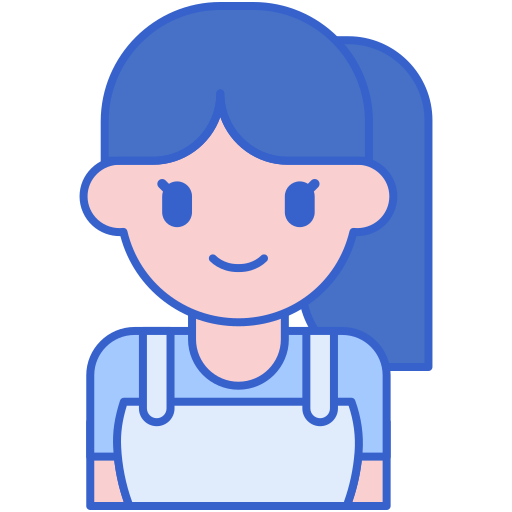 Babysitter Flaticons Lineal Color icon