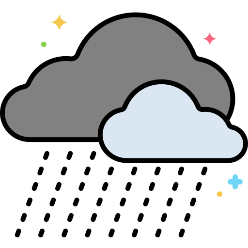 Monsoon Flaticons Lineal Color icon