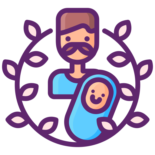 padre Flaticons Lineal Color icono