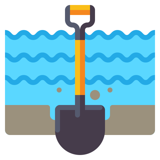 podwodny Flaticons Flat ikona