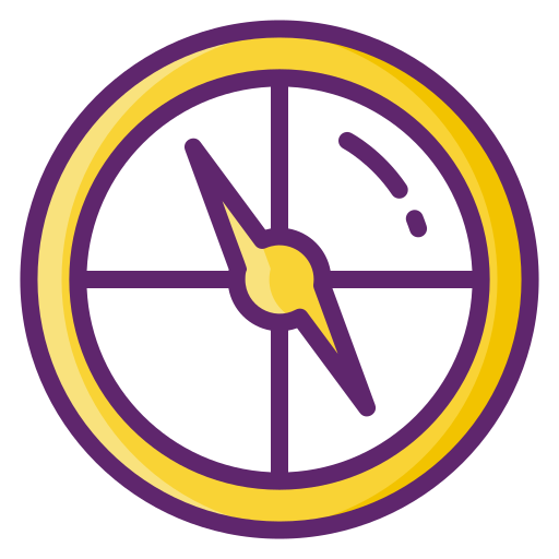 astrolabio Flaticons Lineal Color icono