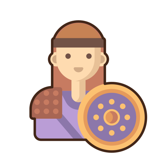 Warrior Flaticons Lineal Color icon