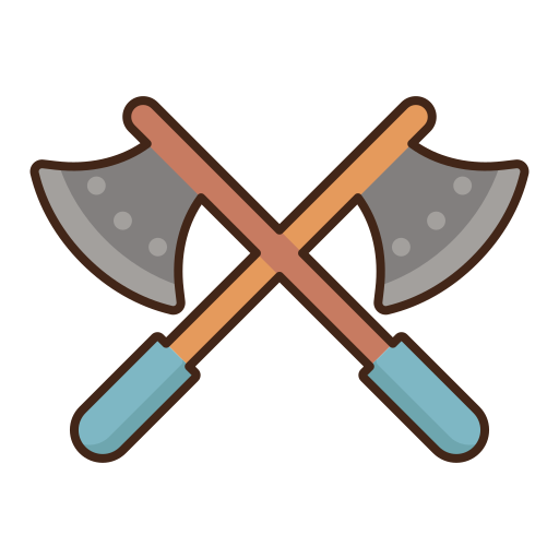 Axe Flaticons Lineal Color icon
