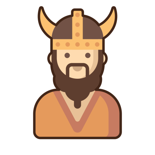vikings Flaticons Lineal Color Ícone