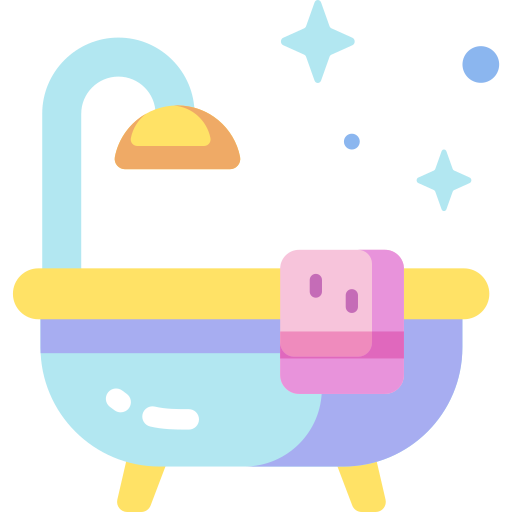 バスタブ Special Candy Flat icon
