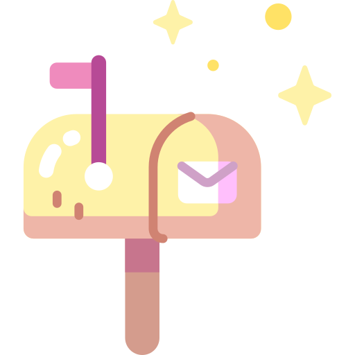buzón de correo Special Candy Flat icono