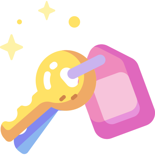 klucze Special Candy Flat ikona