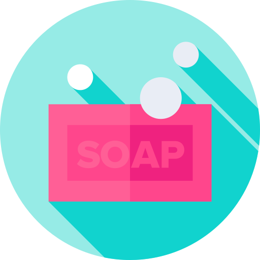 Soap Flat Circular Flat icon