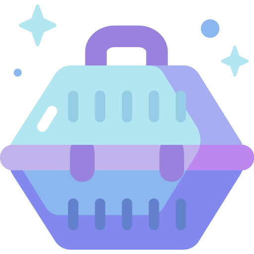 Pet carrier Special Candy Flat icon