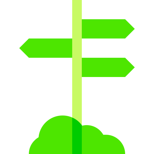 Дорожный знак Basic Sheer Flat иконка