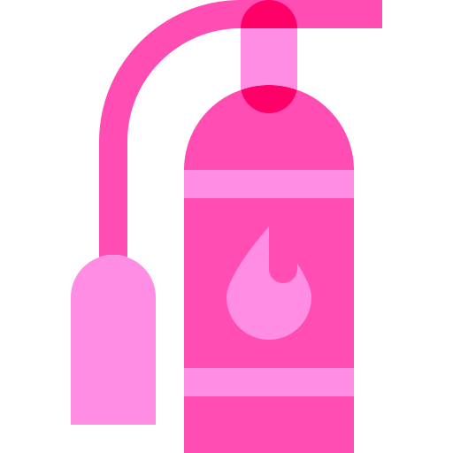 Fire extinguisher Basic Sheer Flat icon