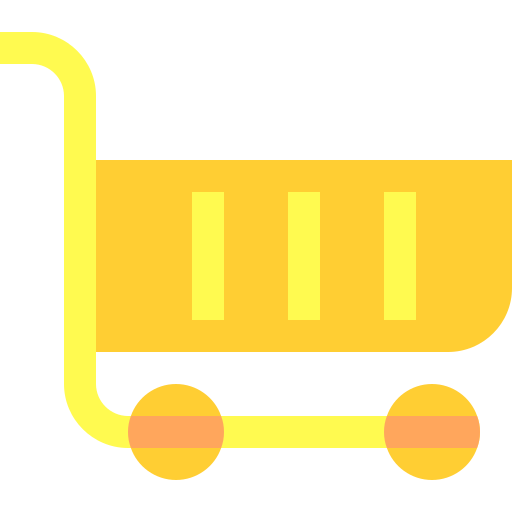 carro de la compra Basic Sheer Flat icono