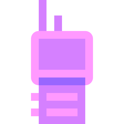 walkie talkie Basic Sheer Flat icon