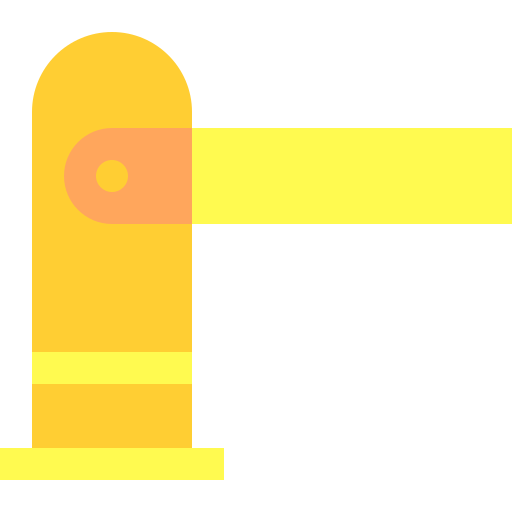 barrera de tráfico Basic Sheer Flat icono
