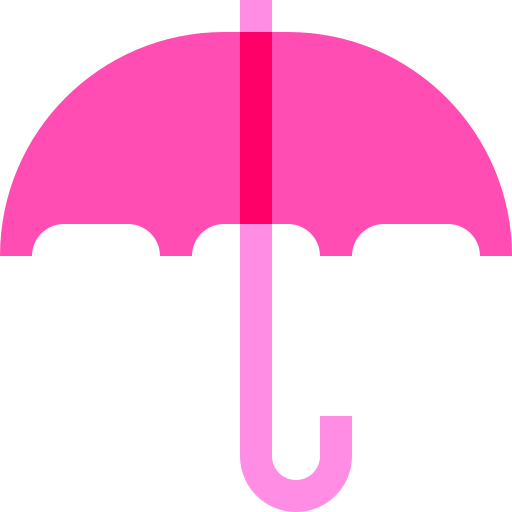 guarda-chuva Basic Sheer Flat Ícone