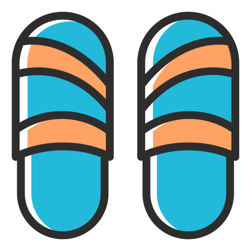 Slippers Generic Color Omission icon
