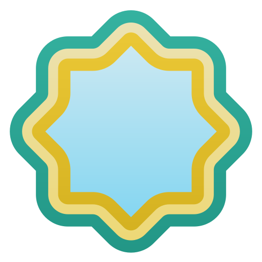 insignia Generic Flat Gradient icono