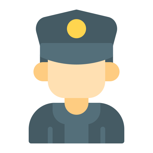 Полиция Generic Flat иконка