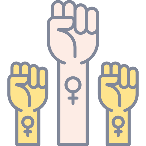 Girl power Generic Outline Color icon