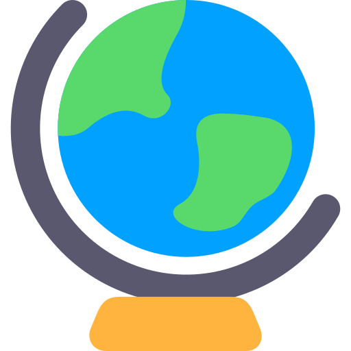 globo terrestre Generic Flat Ícone
