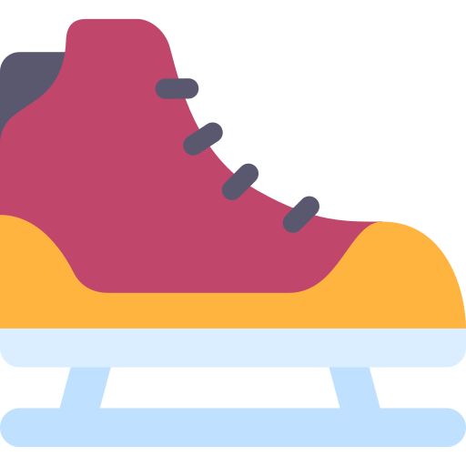 Ice skating shoes Generic Flat icon