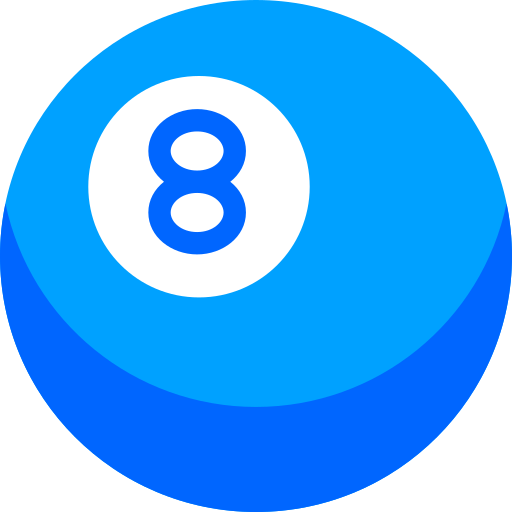 ビリヤードボール Generic Blue icon