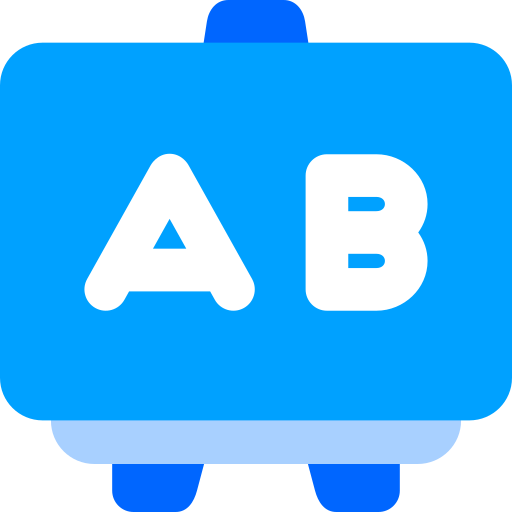 schoolbord Generic Blue icoon