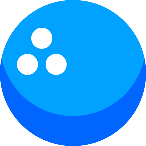 ボウリングボール Generic Blue icon