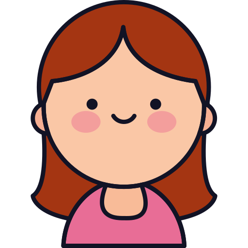 Girl Generic Outline Color icon