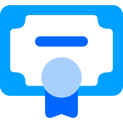 certificación Generic Blue icono