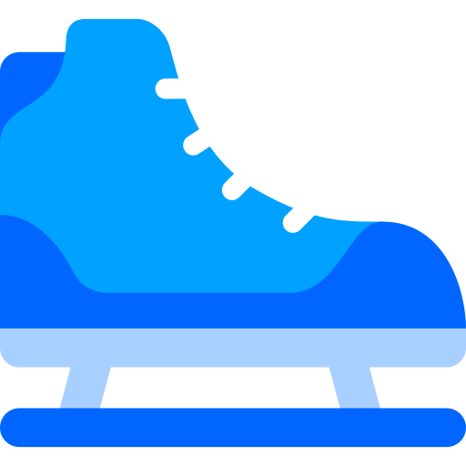 아이스 스케이팅 신발 Generic Blue icon