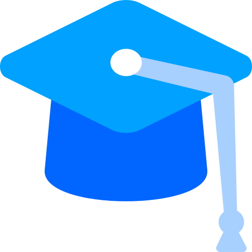 graduación Generic Blue icono