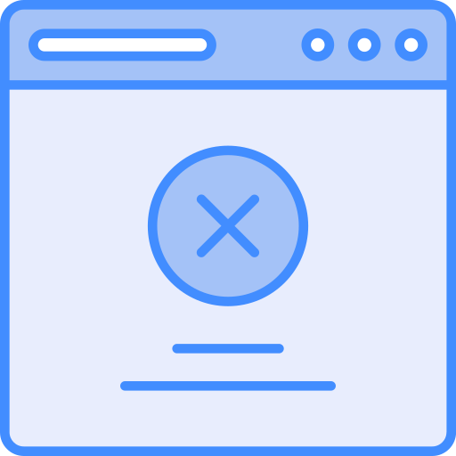 fehler 404 Generic Blue icon
