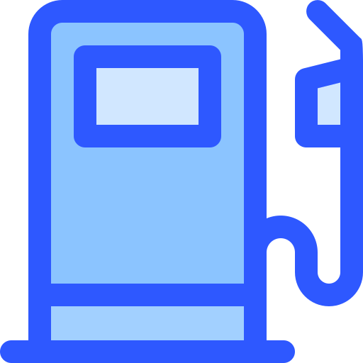 주유소 Generic Blue icon