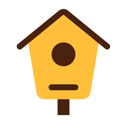 鳥の家 Generic Flat icon