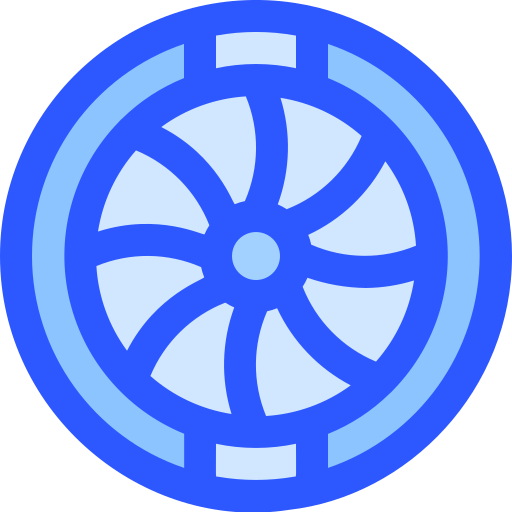 turbine Generic Blue icon