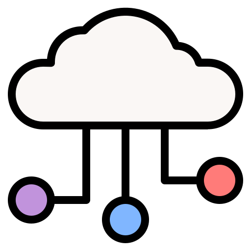 computação em nuvem Generic Outline Color Ícone
