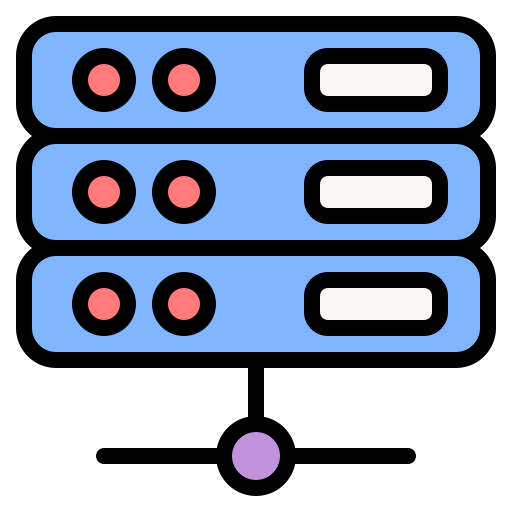 호스팅 Generic Outline Color icon