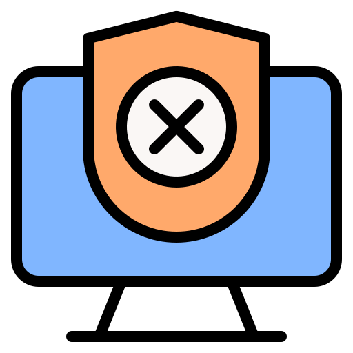 No protection Generic Outline Color icon