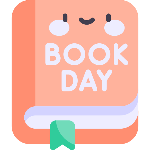 Book day Kawaii Flat icon
