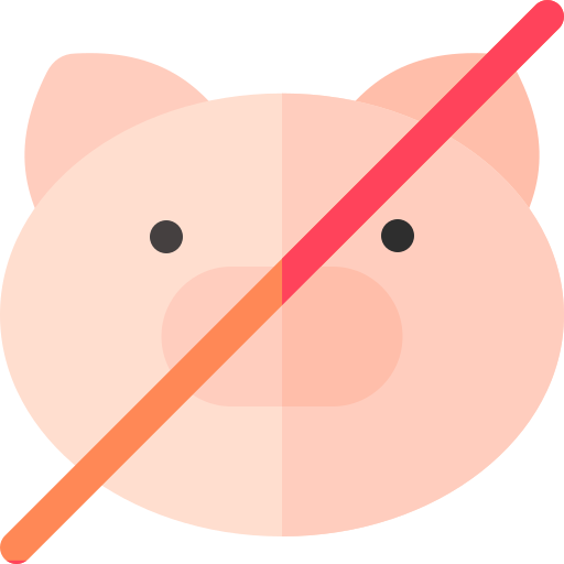 No pig Basic Rounded Flat icon