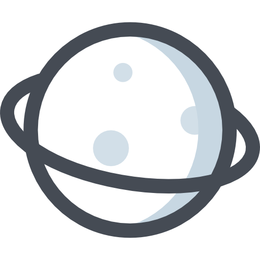 Planet Sergei Kokota Lineal Color icon