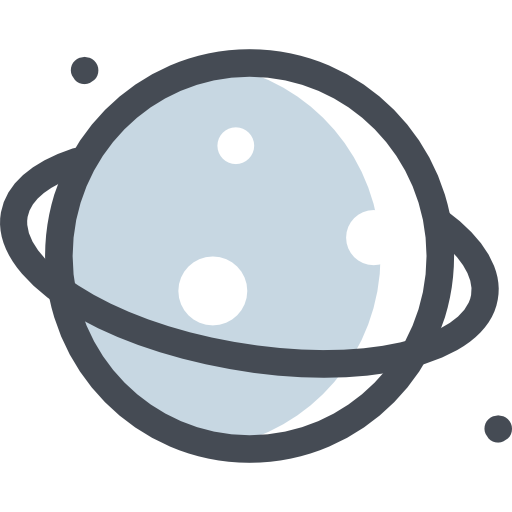 planeta Sergei Kokota Lineal Color icono