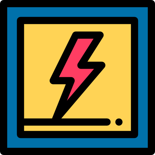 Electric Detailed Rounded Lineal color icon