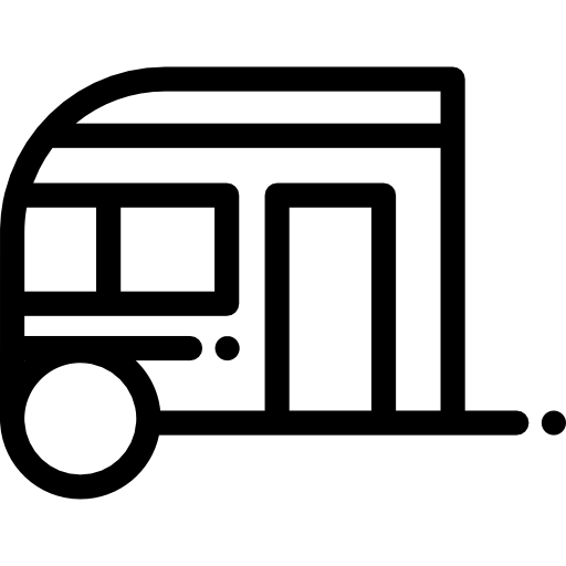 wohnmobil Detailed Rounded Lineal icon